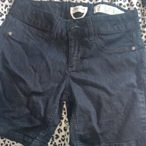 Indigo Rein Midnight Blue Denim Shorts
